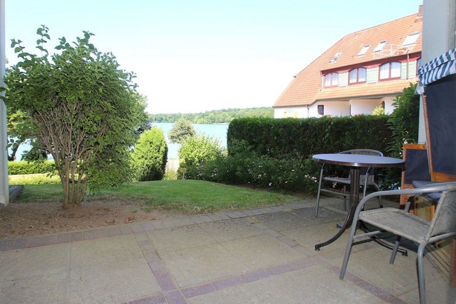 Die Terrasse mit Seeblick Wohnung Malente