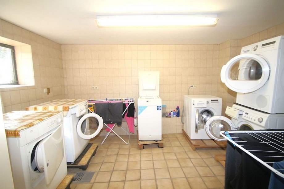 Der W�scheraum im Keller Wohnung Malente