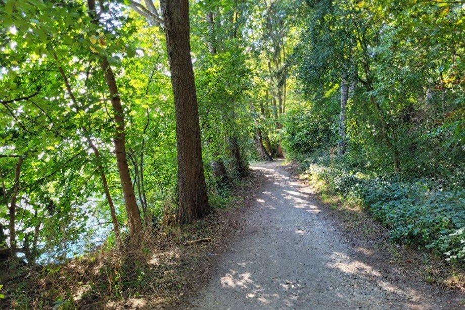 Der Wanderweg rund um den Gro�en Segeberger See Bungalow Klein R�nnau